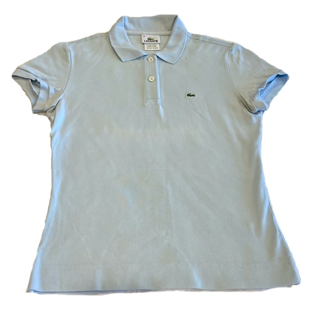 Lacoste Ice Blue Slim Fit Polo